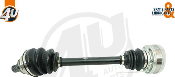 4U Autoparts 51124VV - Приводной вал abcparts.ee