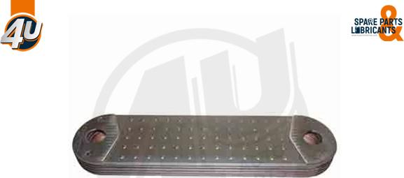4U Autoparts 14163VO - Масляный радиатор, двигательное масло abcparts.ee