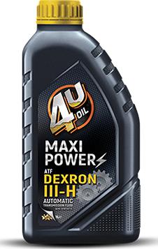 4U Autoparts 10412 - Automaatkäigukasti õli abcparts.ee