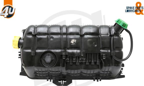 4U Autoparts 18526MN - Компенсационный бак, охлаждающая жидкость abcparts.ee