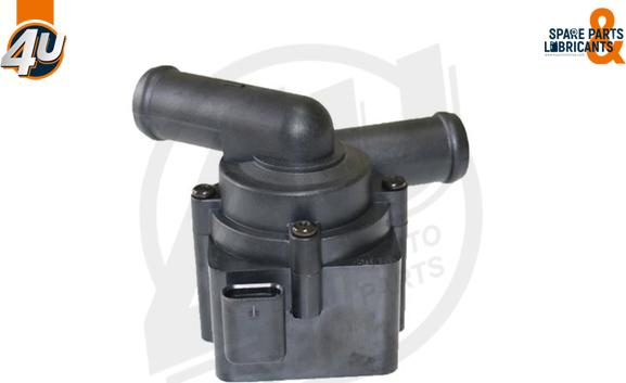 4U Autoparts 13758VV - Дополнительный водяной насос abcparts.ee