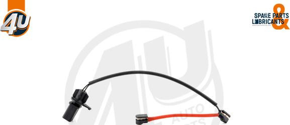 4U Autoparts 12460VV - Сигнализатор, износ тормозных колодок abcparts.ee