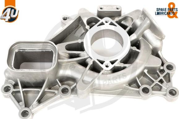 4U Autoparts 12311VO - Korpus, veepump abcparts.ee