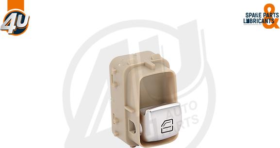 4U Autoparts 17129MR - Выключатель, стеклоподъемник abcparts.ee