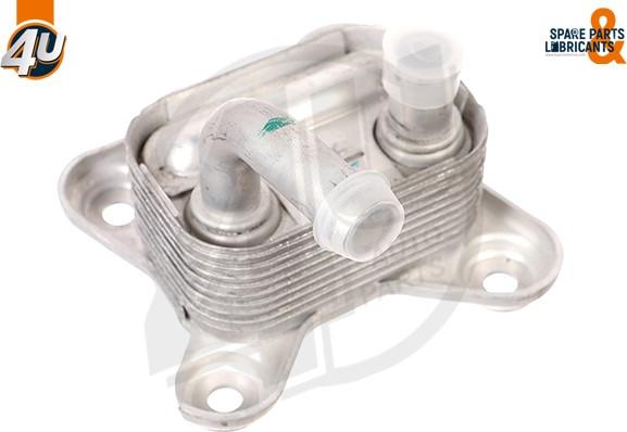 4U Autoparts 17356FR - Масляный радиатор, двигательное масло abcparts.ee