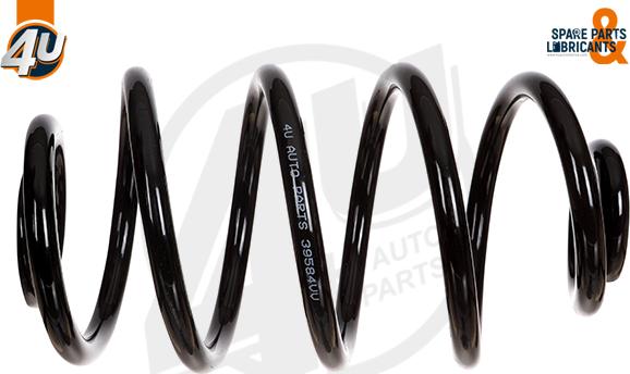 4U Autoparts 39584VV - Пружина ходовой части abcparts.ee