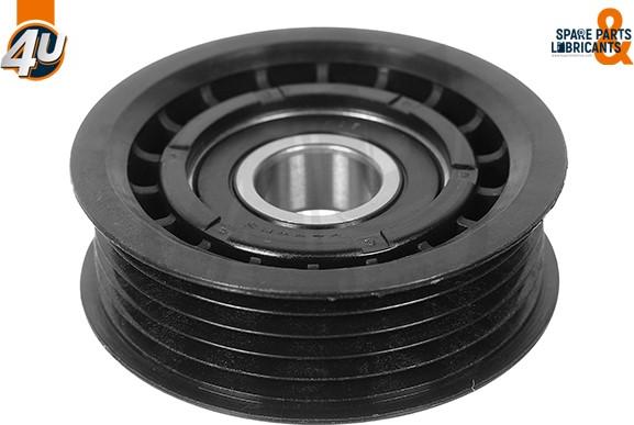 4U Autoparts 32066MR - Ролик, поликлиновый ремень abcparts.ee