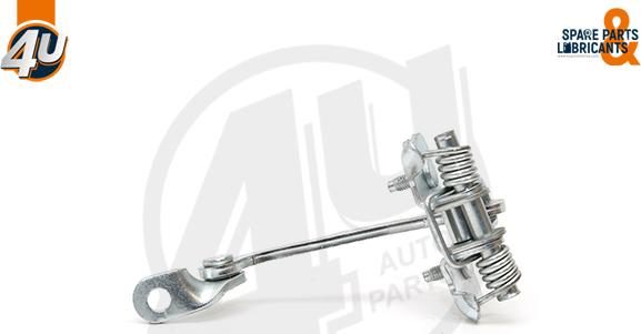 4U Autoparts 24296PU - Фиксатор двери abcparts.ee