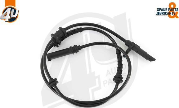 4U Autoparts 20319BW - ABS датчик, частота вращения колеса abcparts.ee