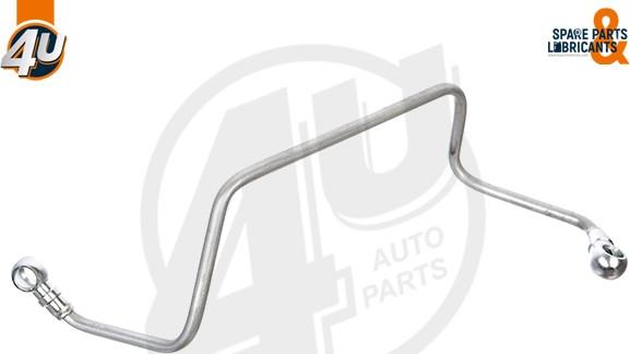 4U Autoparts 21460PU - Трубка, маслопровод компрессора abcparts.ee