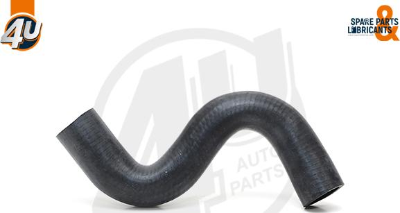 4U Autoparts 21425PU - Шланг радиатора abcparts.ee