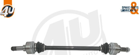 4U Autoparts 23147BW - Приводной вал abcparts.ee