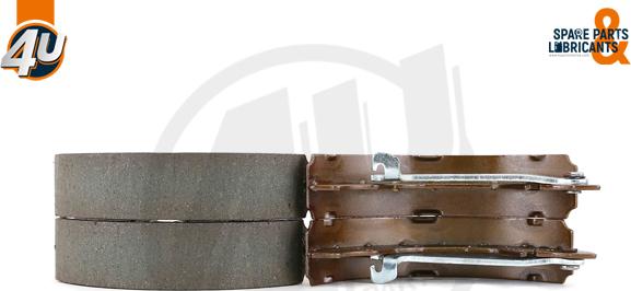 4U Autoparts 22526VV - Piduriklotside komplekt abcparts.ee