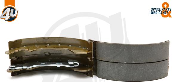4U Autoparts 22619RN - Piduriklotside komplekt abcparts.ee