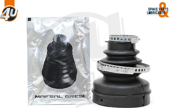 4U Autoparts 72470PU - Пыльник, приводной вал abcparts.ee