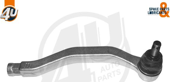 4U Autoparts A51180 - Наконечник рулевой тяги, шарнир abcparts.ee