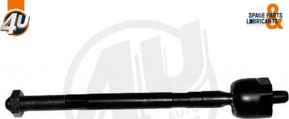 4U Autoparts E98222 - Осевой шарнир рулевой тяги, внутренний abcparts.ee