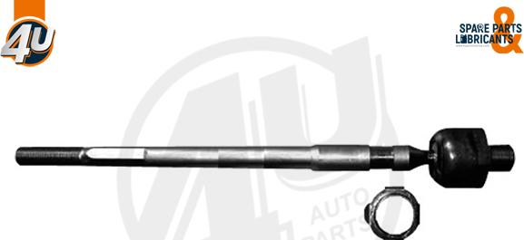 4U Autoparts E33700 - Осевой шарнир рулевой тяги, внутренний abcparts.ee