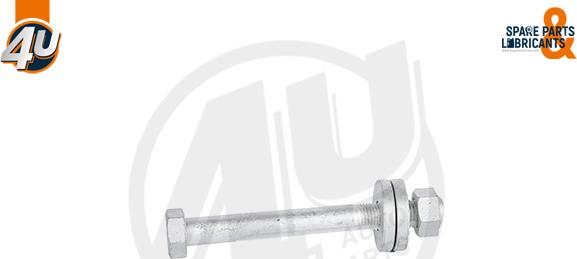 4U Autoparts R19828 - Монтажный комплект, рычаг подвески колеса abcparts.ee