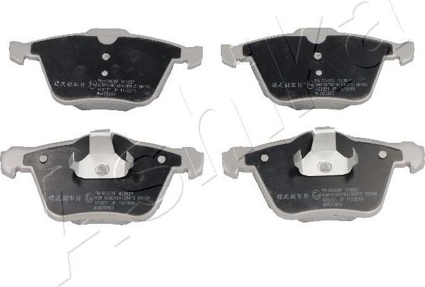 4X4 ESTANFI EST-50-00-0346 - Тормозные колодки, дисковые, комплект abcparts.ee