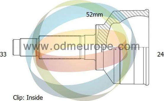 4X4 ESTANFI EST-12-231392 - Комплект ШРУСа, приводной вал, шарнир abcparts.ee