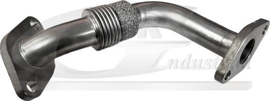 3RG 19735 - Трубка, клапан возврата ОГ abcparts.ee