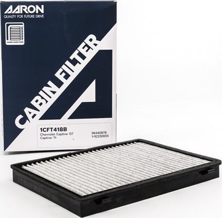 AARON 1CFT418B - Фильтр воздуха в салоне abcparts.ee