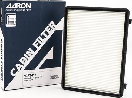 AARON 1CFT412 - Фильтр воздуха в салоне abcparts.ee
