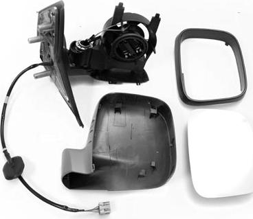 ABAKUS 4051M14 - Наружное зеркало abcparts.ee