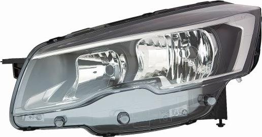 ABAKUS 550-1163R-LDEM2 - Основная фара abcparts.ee