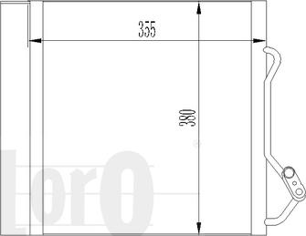 ABAKUS 054-016-0031 - Конденсатор кондиционера abcparts.ee
