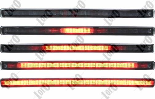 ABAKUS 003-25-870SD - Дополнительный фонарь сигнал торможения abcparts.ee