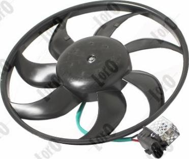 ABAKUS 037-014-0035 - Вентилятор, охлаждение двигателя abcparts.ee