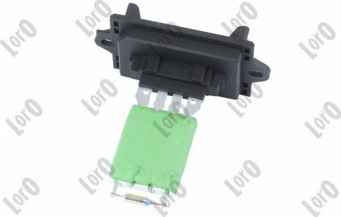 ABAKUS 133-038-007 - Сопротивление, реле, вентилятор салона abcparts.ee