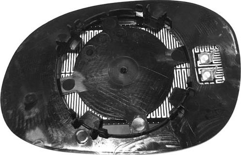 ABAKUS 2909G02 - Зеркальное стекло, наружное зеркало abcparts.ee