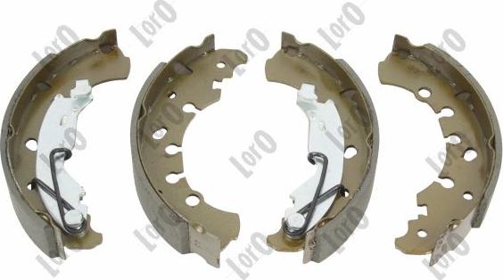 ABAKUS 231-05-054 - Комплект тормозных колодок, барабанные abcparts.ee