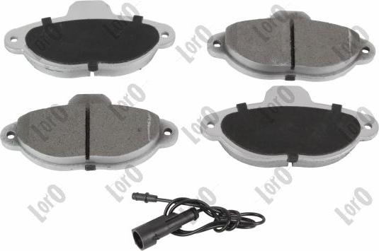 ABAKUS 231-01-090 - Тормозные колодки, дисковые, комплект abcparts.ee