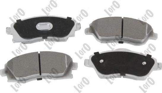 ABAKUS 231-01-015 - Тормозные колодки, дисковые, комплект abcparts.ee