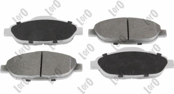 ABAKUS 231-01-039 - Тормозные колодки, дисковые, комплект abcparts.ee