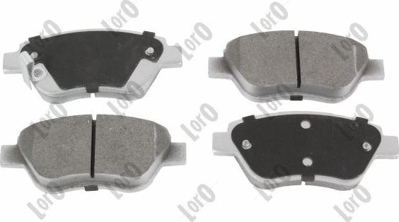 ABAKUS 231-01-024 - Тормозные колодки, дисковые, комплект abcparts.ee