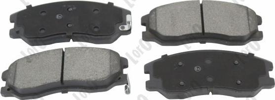 ABAKUS 231-01-152 - Тормозные колодки, дисковые, комплект abcparts.ee