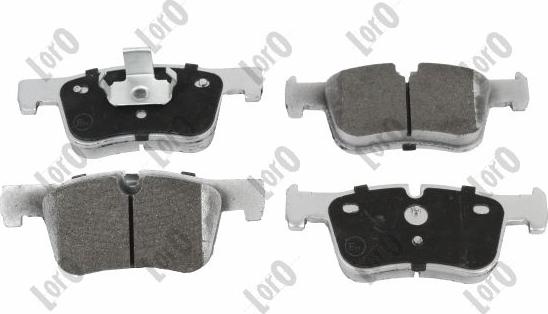 ABAKUS 231-01-161 - Тормозные колодки, дисковые, комплект abcparts.ee