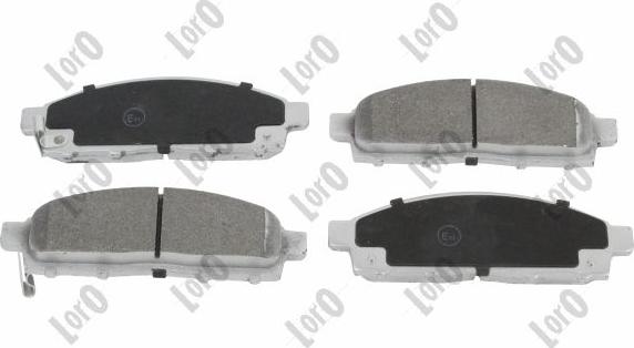 ABAKUS 231-01-162 - Тормозные колодки, дисковые, комплект abcparts.ee