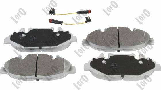 ABAKUS 231-01-134 - Тормозные колодки, дисковые, комплект abcparts.ee