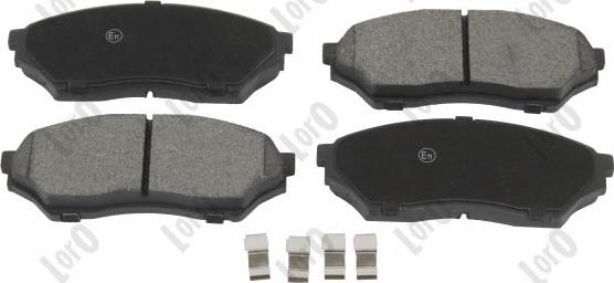 ABAKUS 231-01-126 - Тормозные колодки, дисковые, комплект abcparts.ee