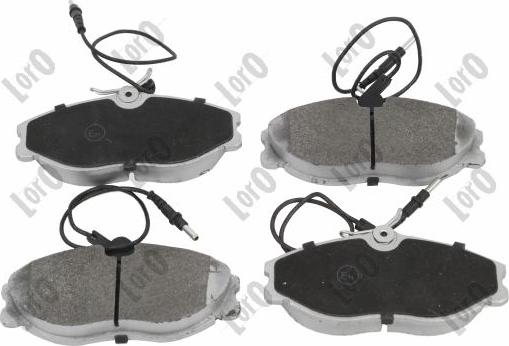 ABAKUS 231-01-170 - Тормозные колодки, дисковые, комплект abcparts.ee