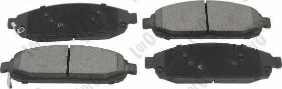 ABAKUS 231-01-210 - Тормозные колодки, дисковые, комплект abcparts.ee