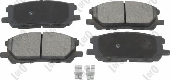 ABAKUS 231-01-229 - Тормозные колодки, дисковые, комплект abcparts.ee