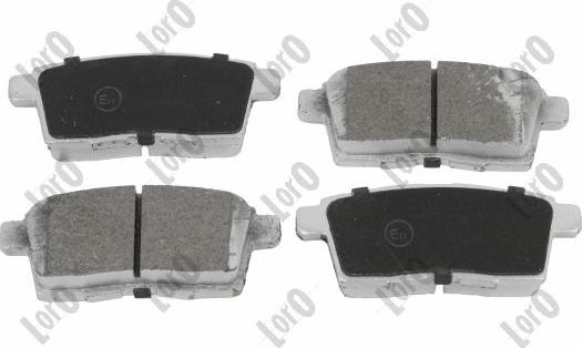 ABAKUS 231-02-155 - Тормозные колодки, дисковые, комплект abcparts.ee