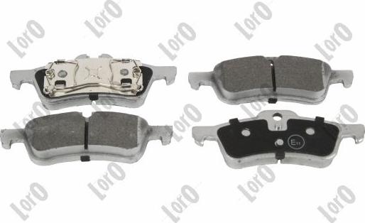 ABAKUS 231-02-104 - Тормозные колодки, дисковые, комплект abcparts.ee